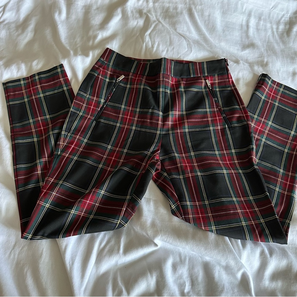 Tartan Dress Pants